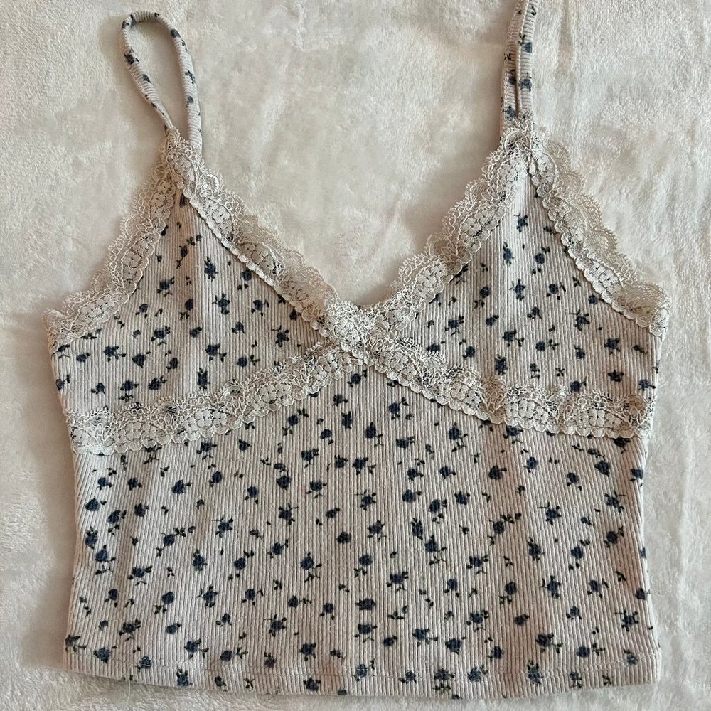 Floral Lace Tank